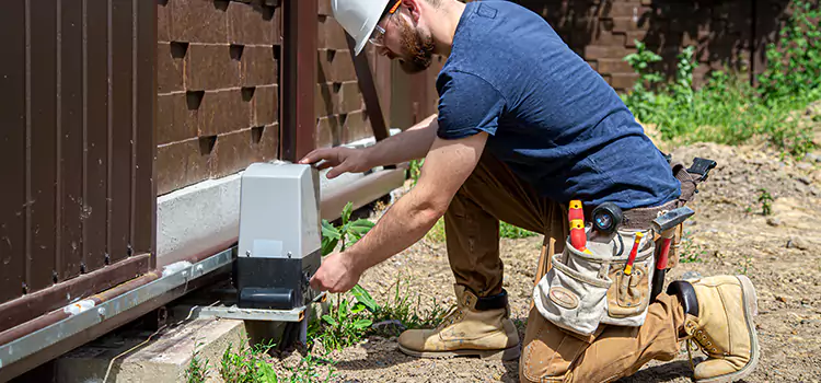 Electric Driveway Gate Installation North Plainfield