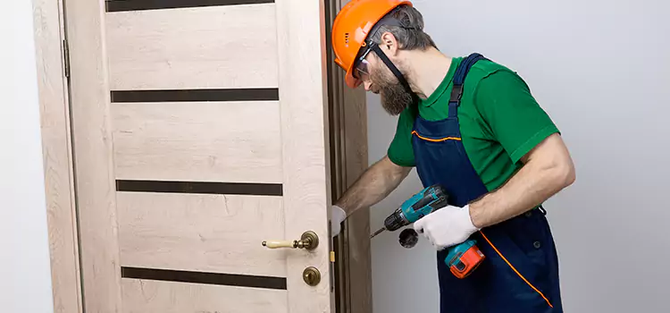 Replace Internal Door Handle with Lock North Plainfield
